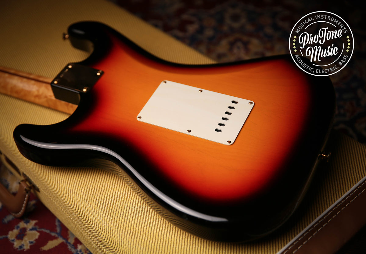 Fender USA Custom Shop 59&#39; Stratocaster NOS 3 Tone Sunburst - Abby Signed HW&#39;s - ProTone Music