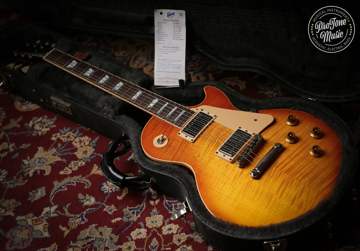 2002 Gibson USA Les Paul Standard Honey Burst