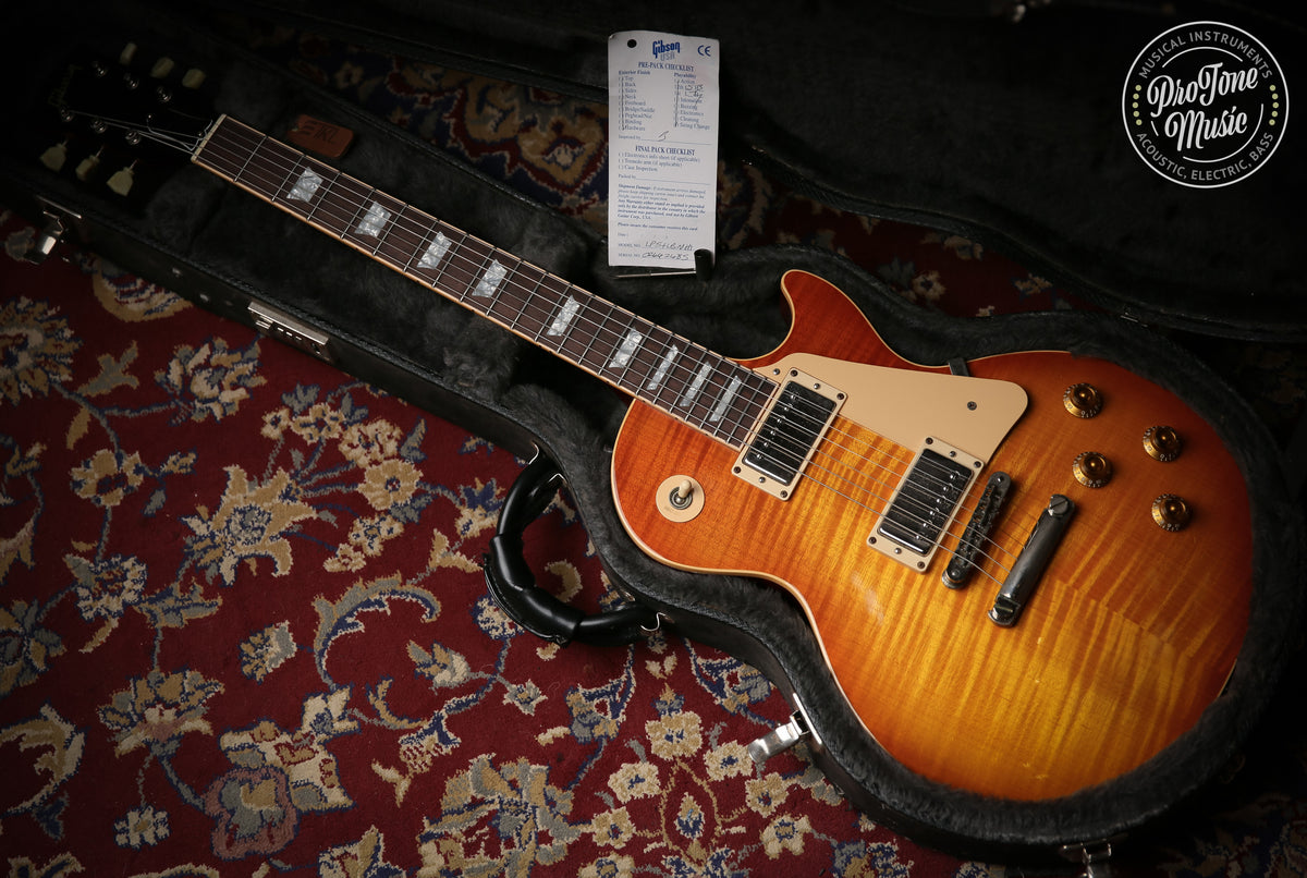 2002 Gibson USA Les Paul Standard Honey Burst
