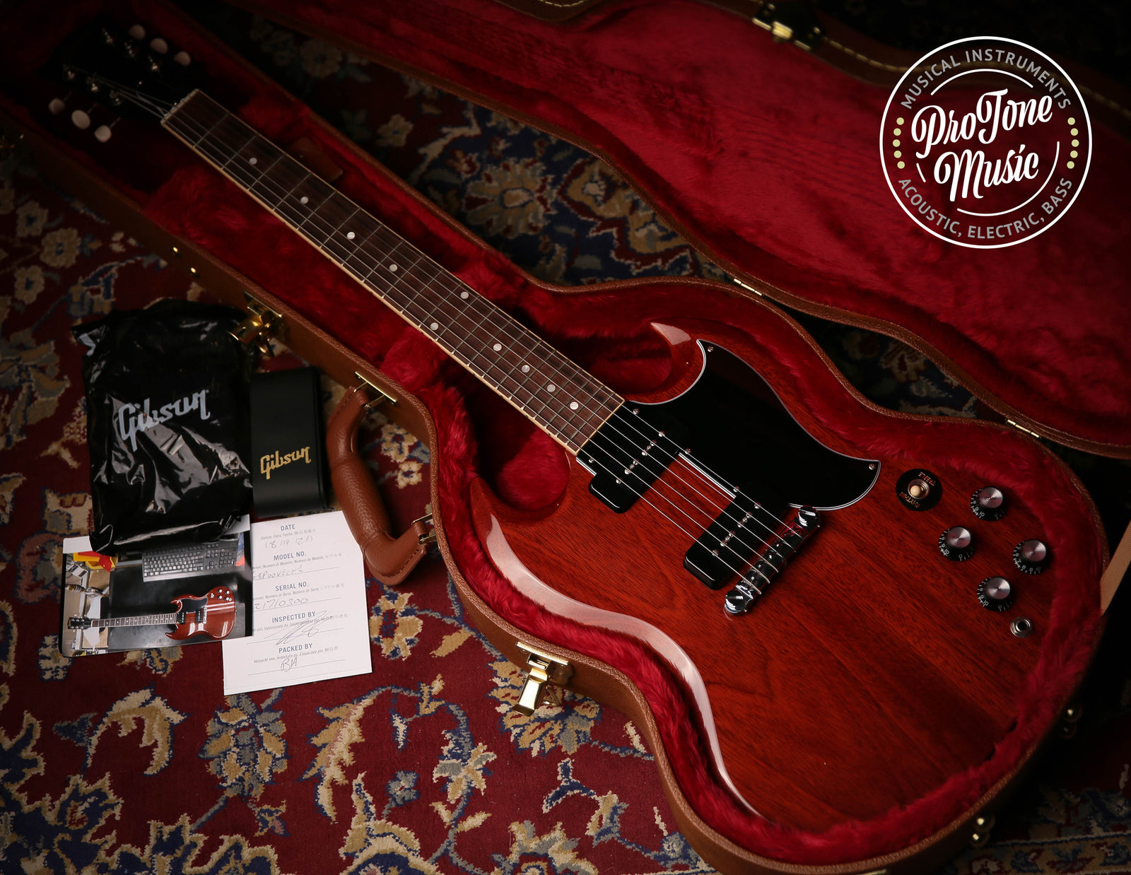 2022 Gibson USA SG Special Vintage Cherry Red - ProTone Music