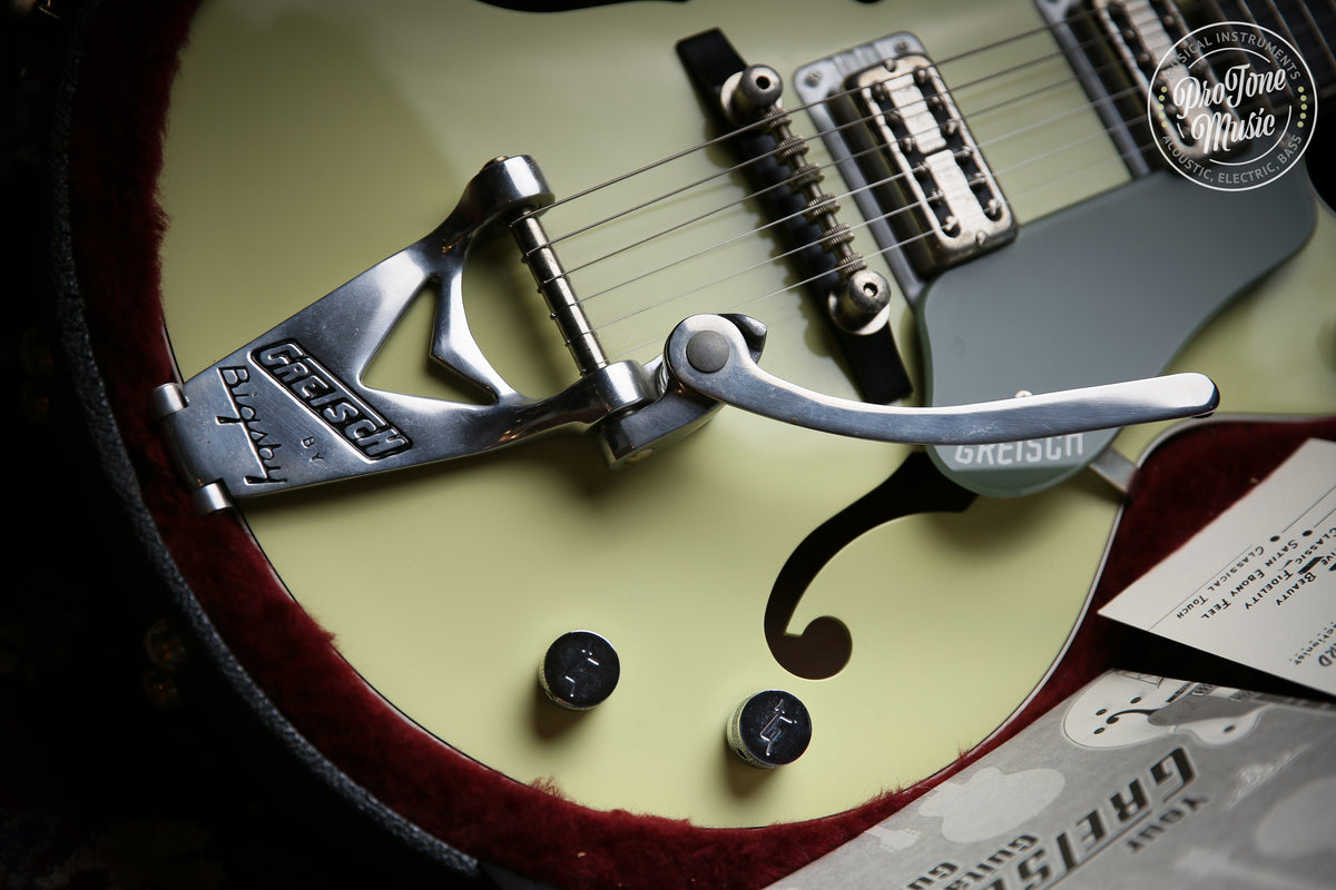 2006 Gretsch G6118T JR Anniversary Two Tone Green