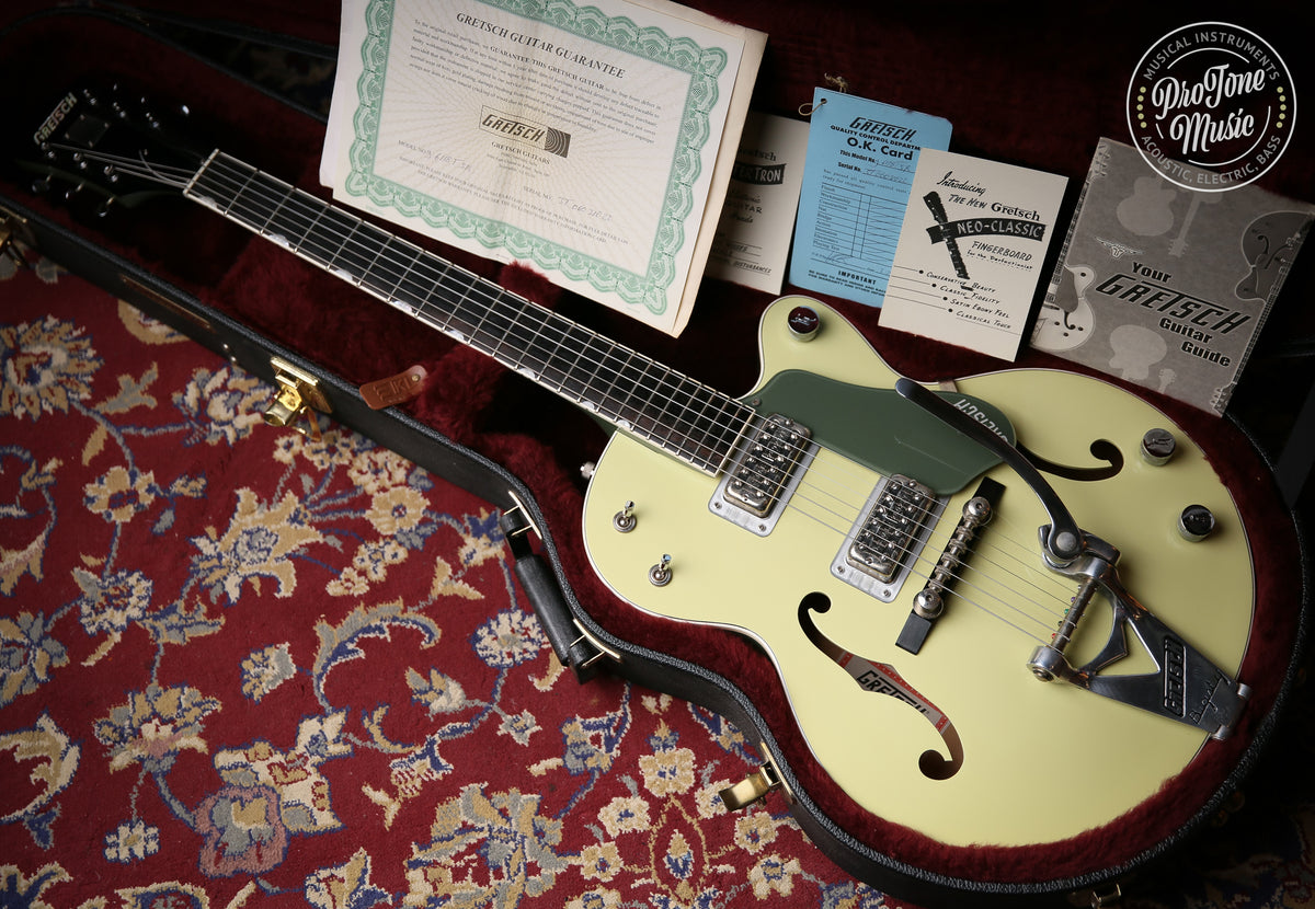 2006 Gretsch G6118T JR Anniversary Two Tone Green
