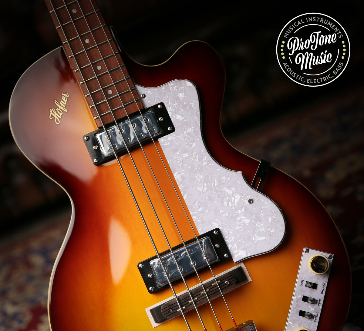 Hofner Ignition Special Edition SE Club Bass Sunburst - ProTone Music