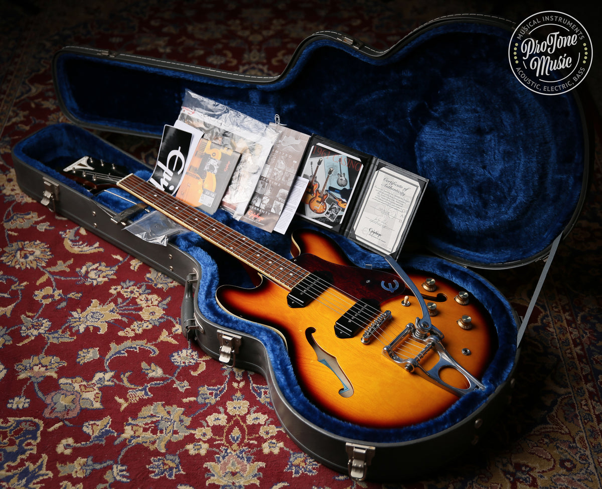 Epiphone Limited Edition 1961 Reissue 50th Anniversary Casino Sunburst