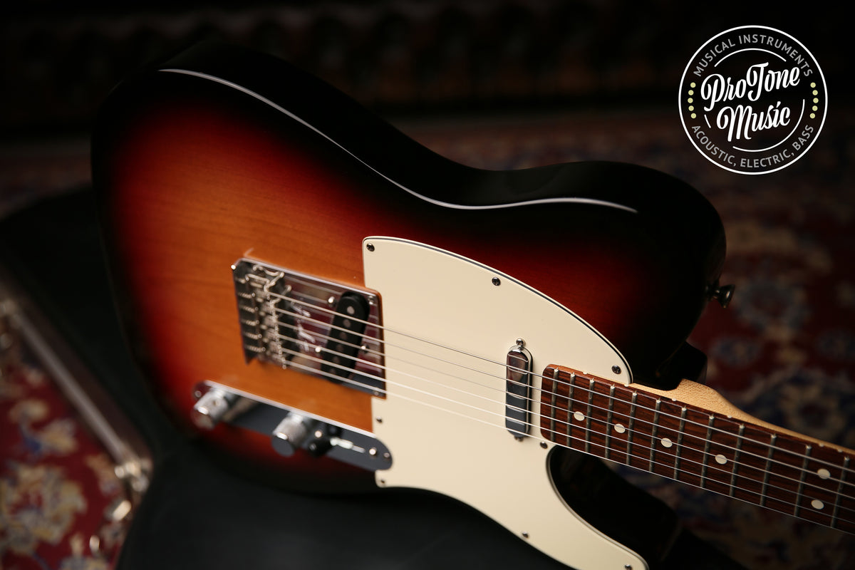 2008 Fender American Standard Telecaster Three Tone Sunburst - ProTone Music