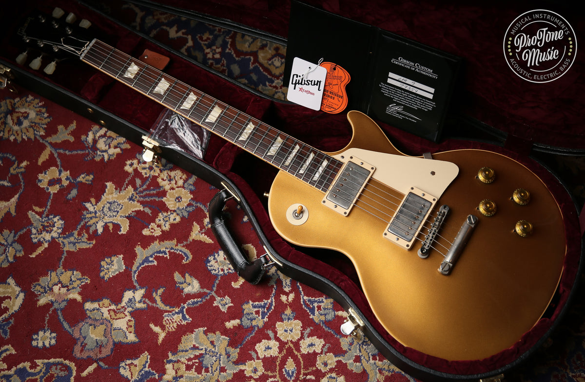 2009 Gibson USA Custom Shop LPR7 Les Paul 57 Reissue Goldtop