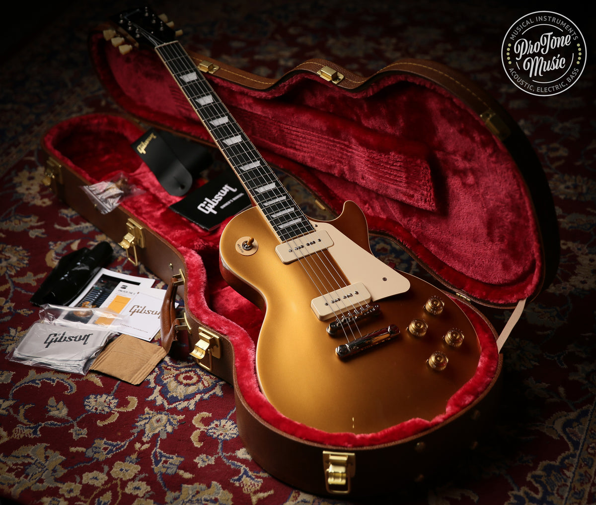 2023 Gibson USA Les Paul Standard P90 Goldtop