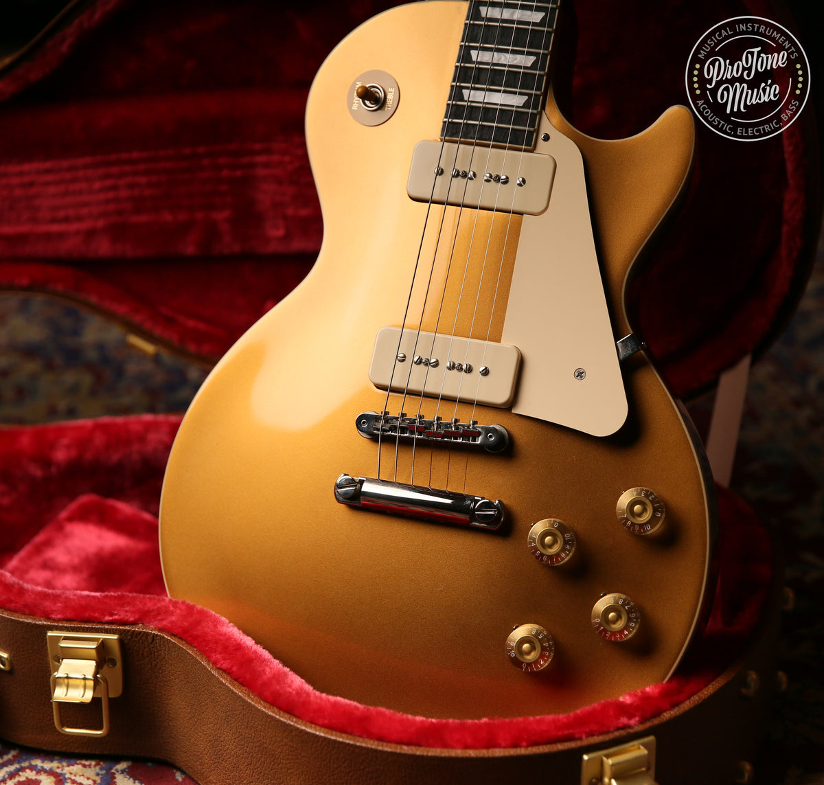 2023 Gibson USA Les Paul Standard P90 Goldtop