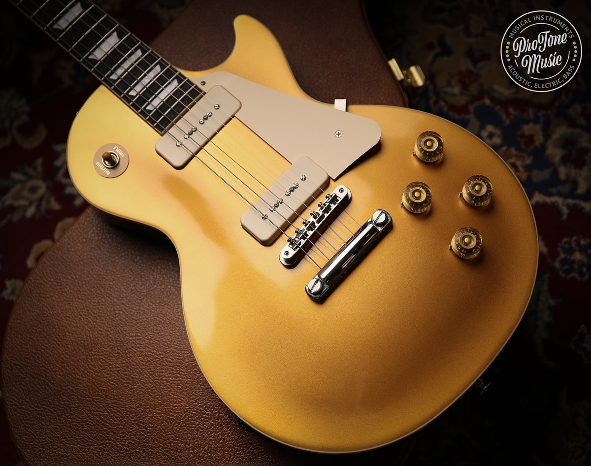 2023 Gibson USA Les Paul Standard P90 Goldtop