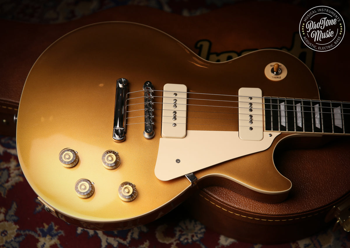 2023 Gibson USA Les Paul Standard P90 Goldtop