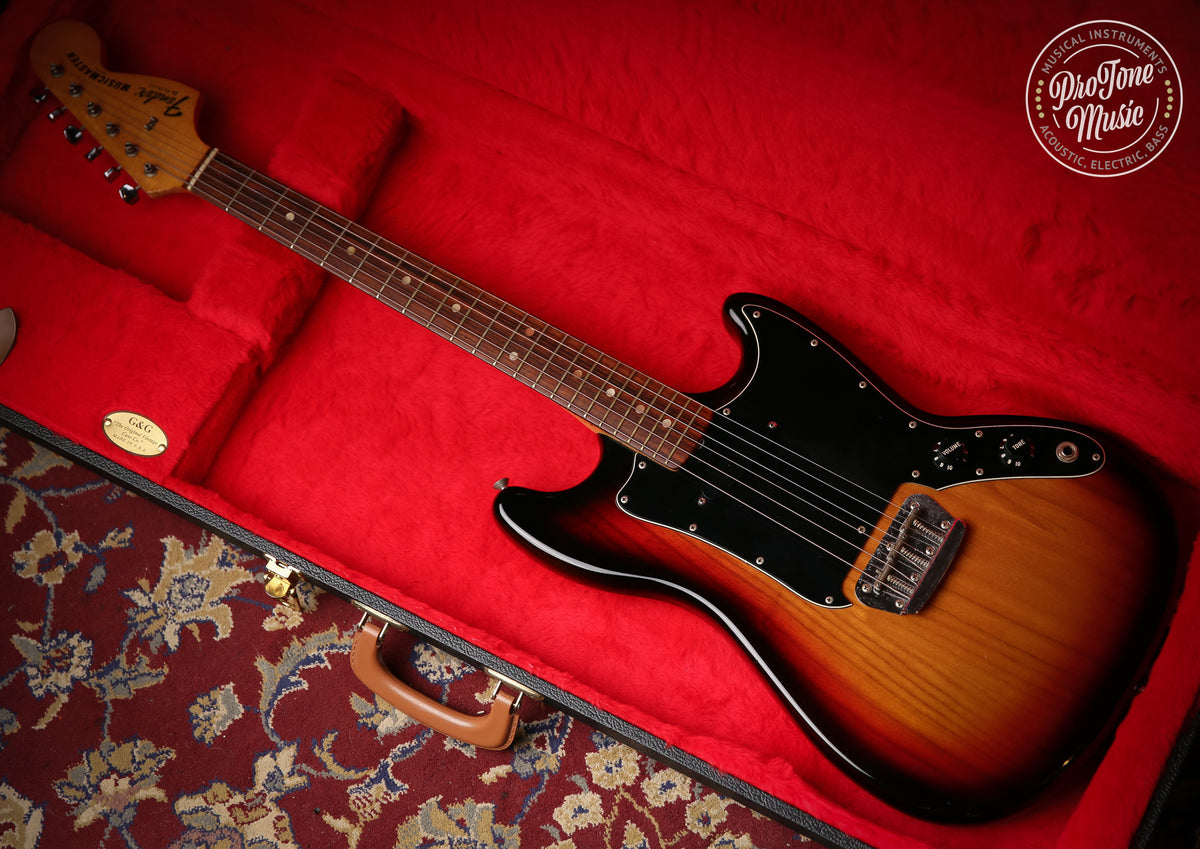 1978 Fender USA Musicmaster Sunburst
