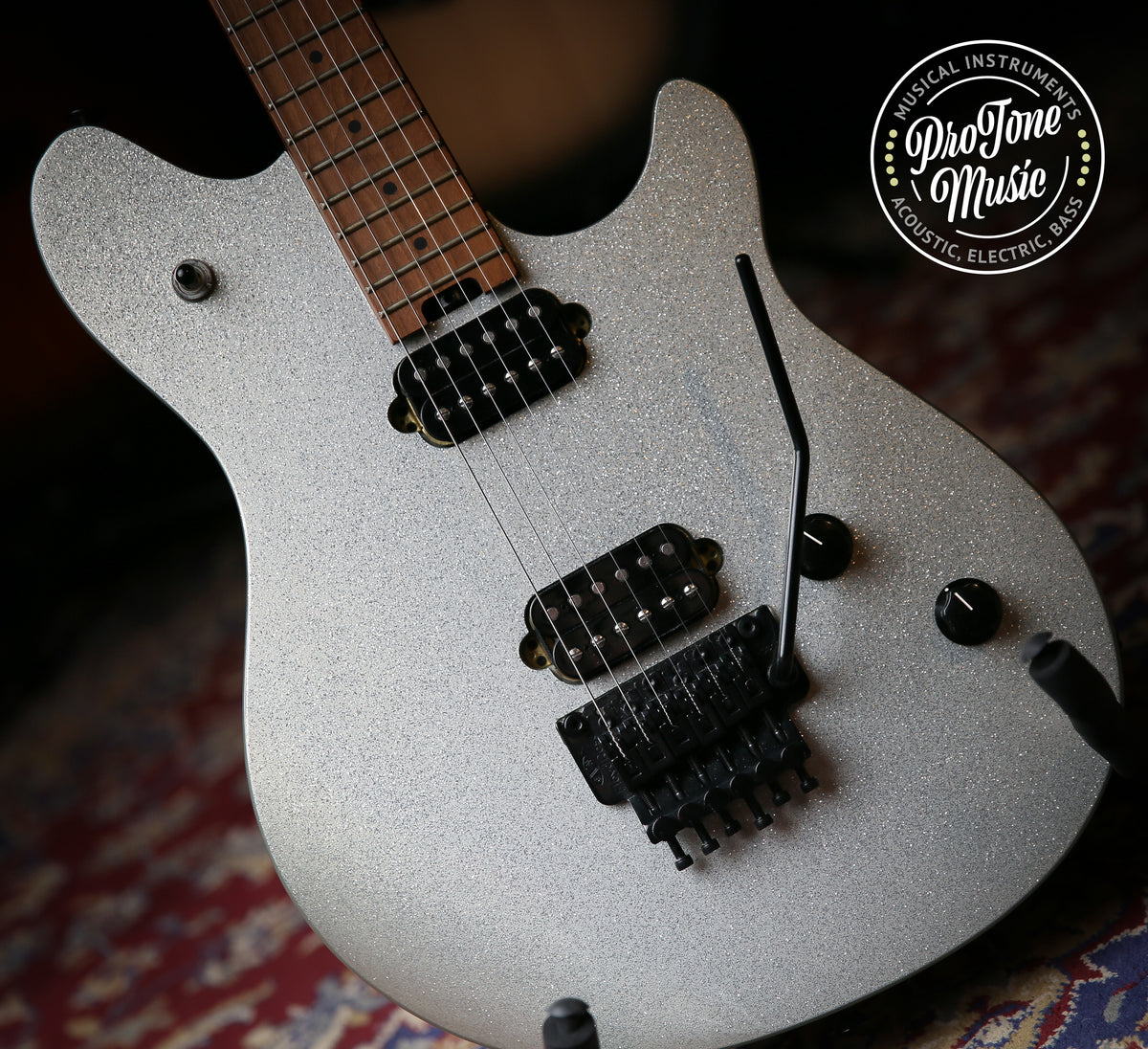 EVH Wolfgang WG Standard Silver Sparkle