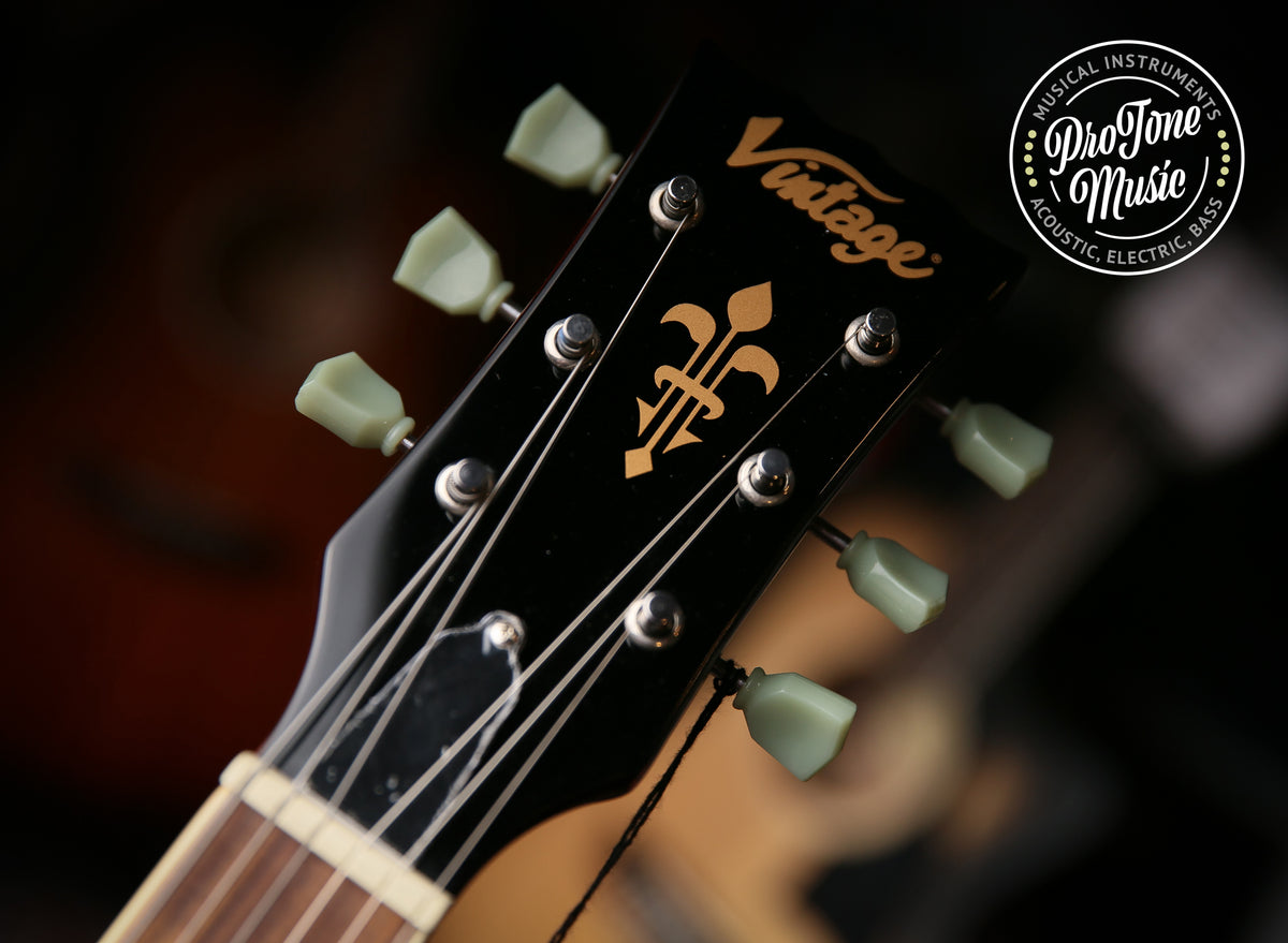 Vintage V100 Midge Ure Signature Goldtop