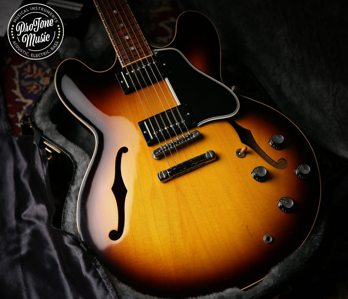 2011 Gibson USA Custom Memphis ES-335 Vintage Sunburst - ProTone Music