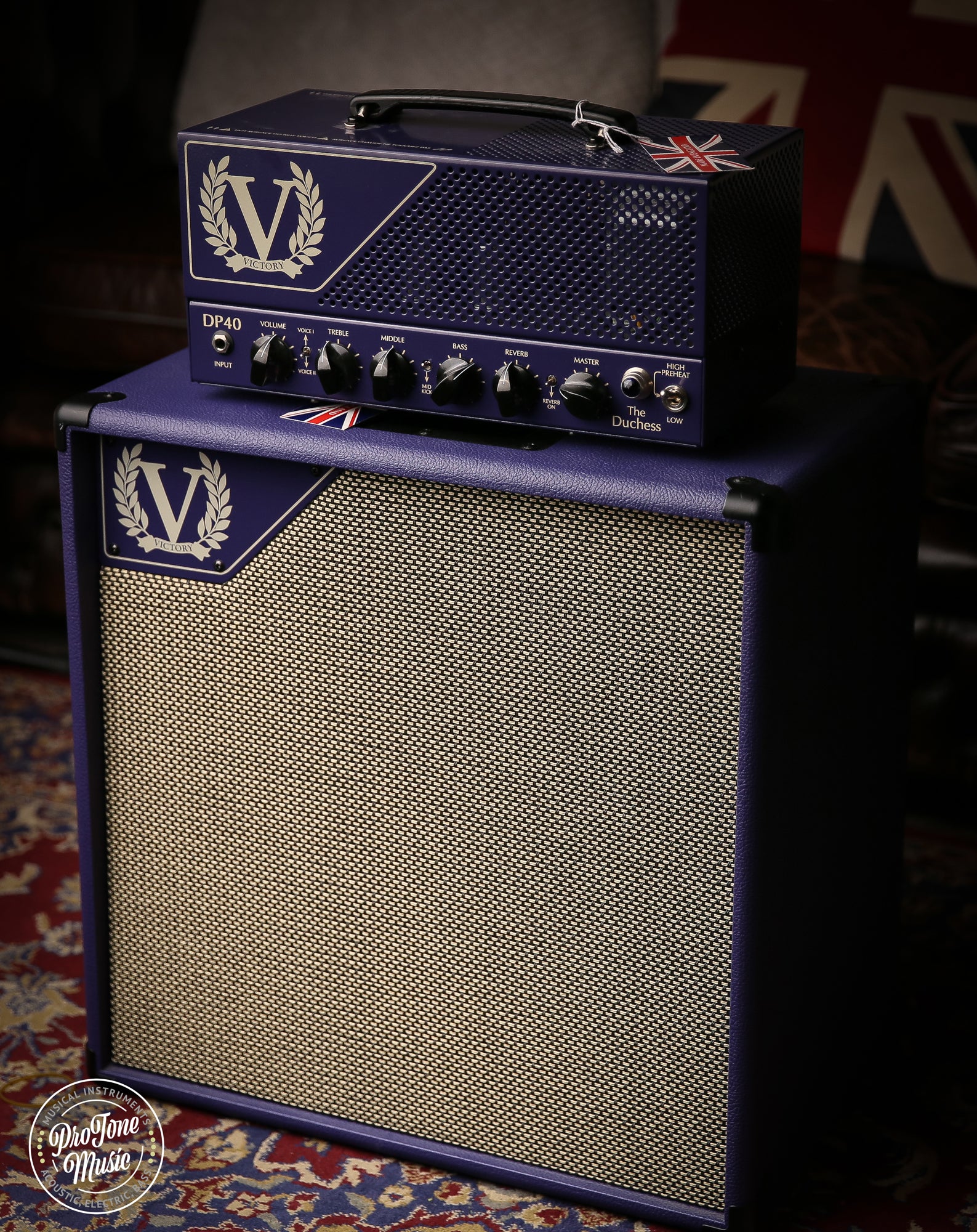 Victory Duchess DP40 Danish Pete Limited Edition Purple Head & Cab - ProTone Music