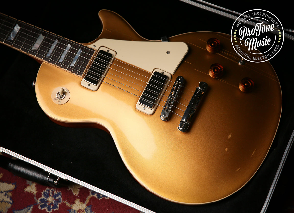 2015 Gibson USA Les Paul Deluxe Goldtop &amp; Gibson Hard Case