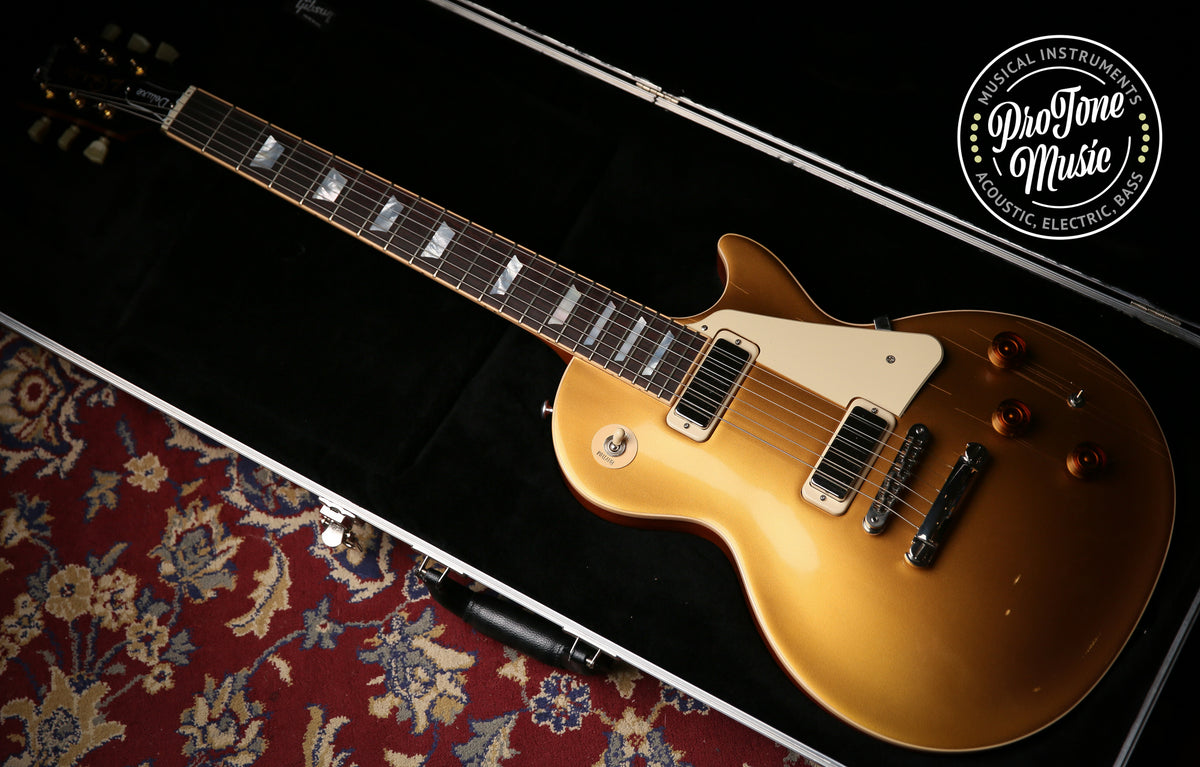 2015 Gibson USA Les Paul Deluxe Goldtop &amp; Gibson Hard Case