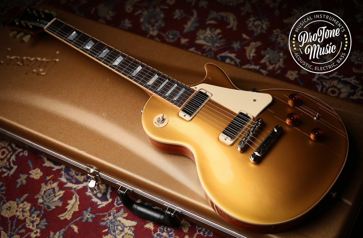 2015 Gibson USA Les Paul Deluxe Goldtop &amp; Gibson Hard Case