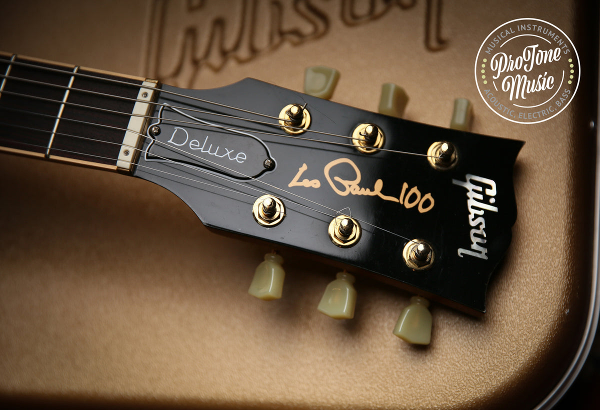 2015 Gibson USA Les Paul Deluxe Goldtop &amp; Gibson Hard Case