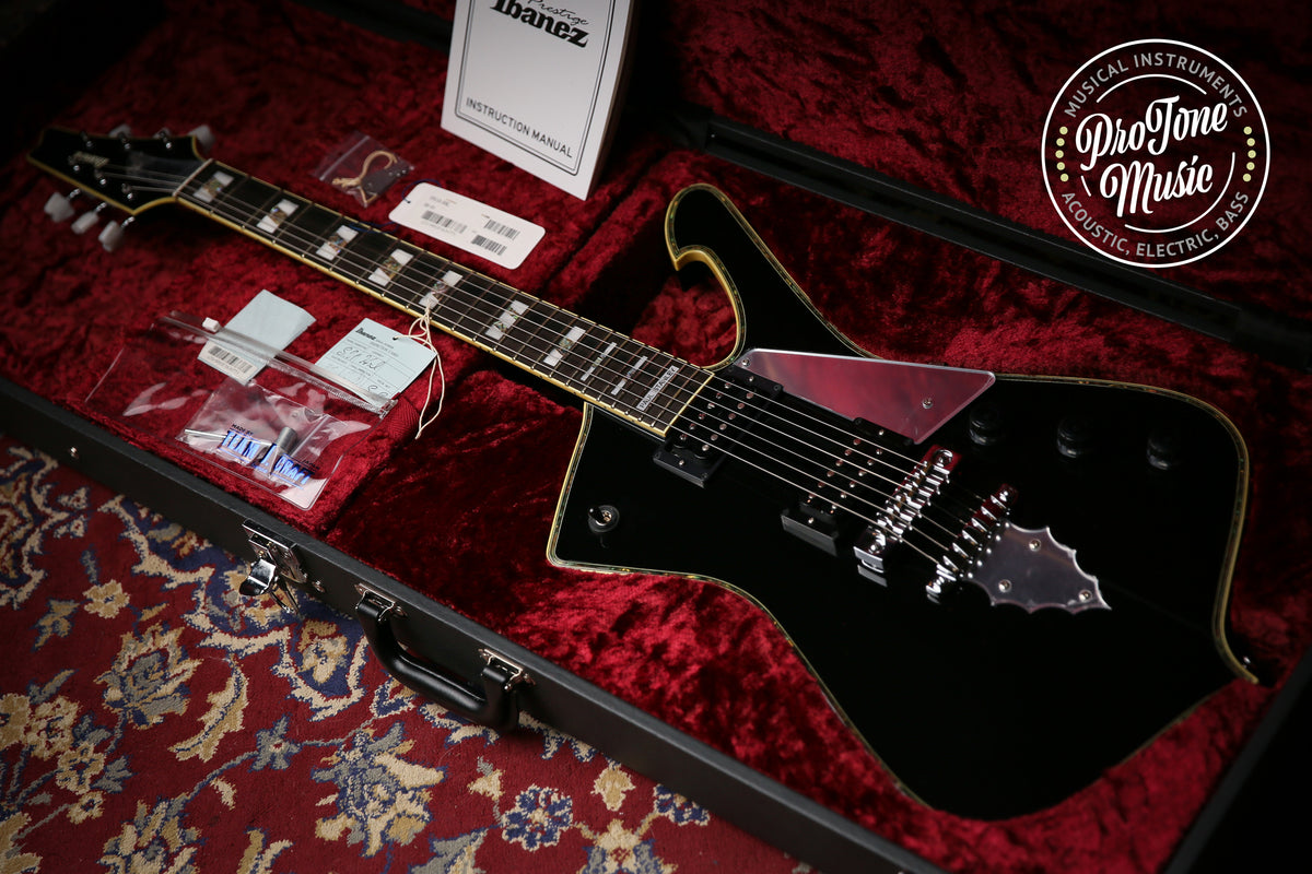 Ibanez PS10 Paul Stanley Black &amp; Hard Case