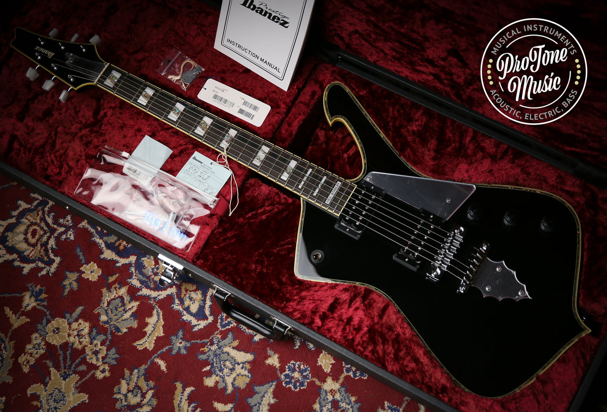 Ibanez PS10 Paul Stanley Black &amp; Hard Case