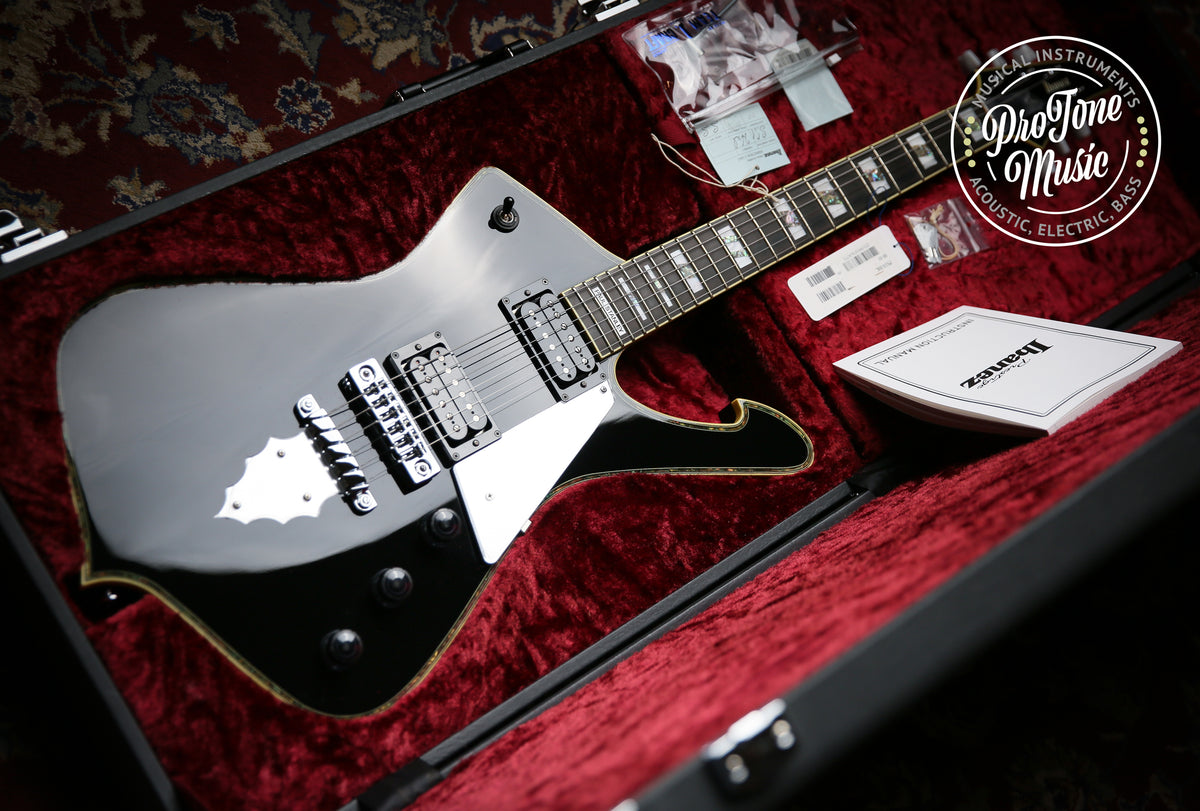 Ibanez PS10 Paul Stanley Black &amp; Hard Case