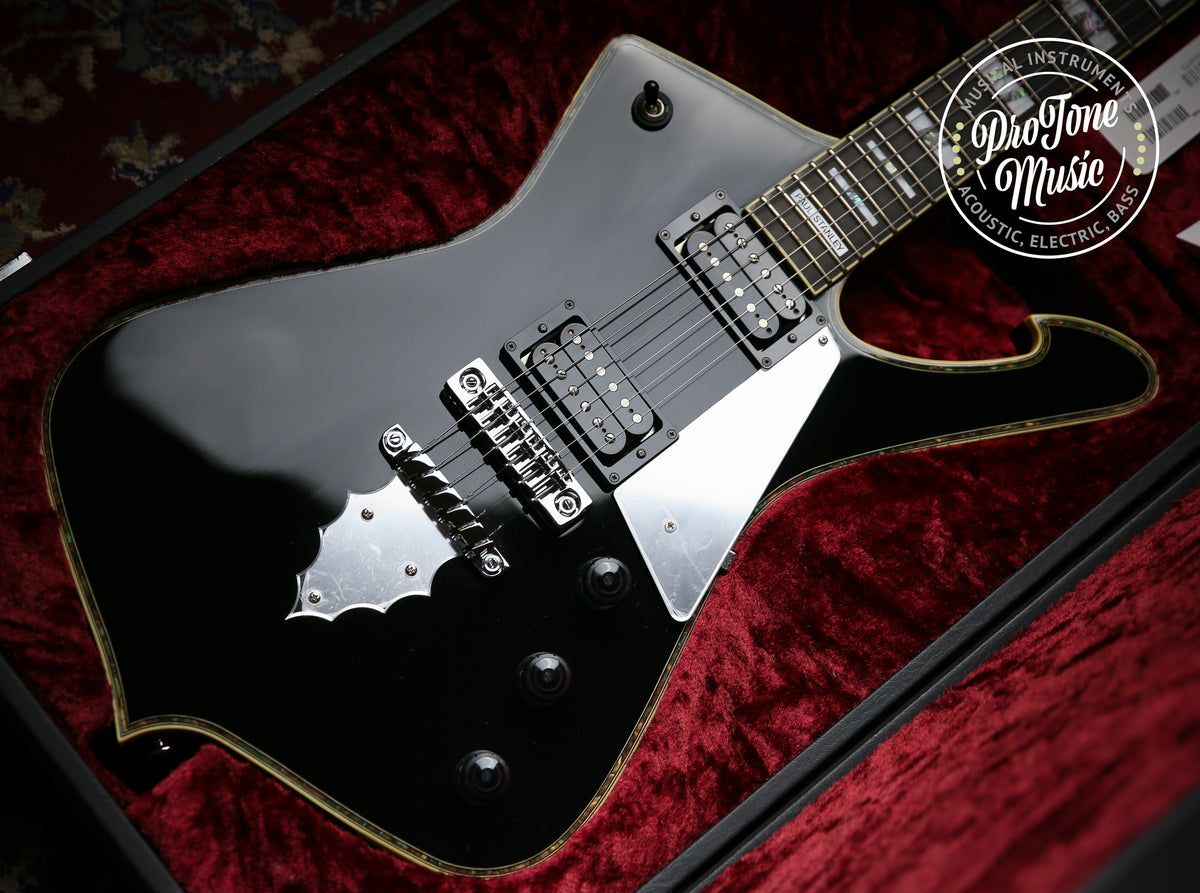 Ibanez PS10 Paul Stanley Black &amp; Hard Case