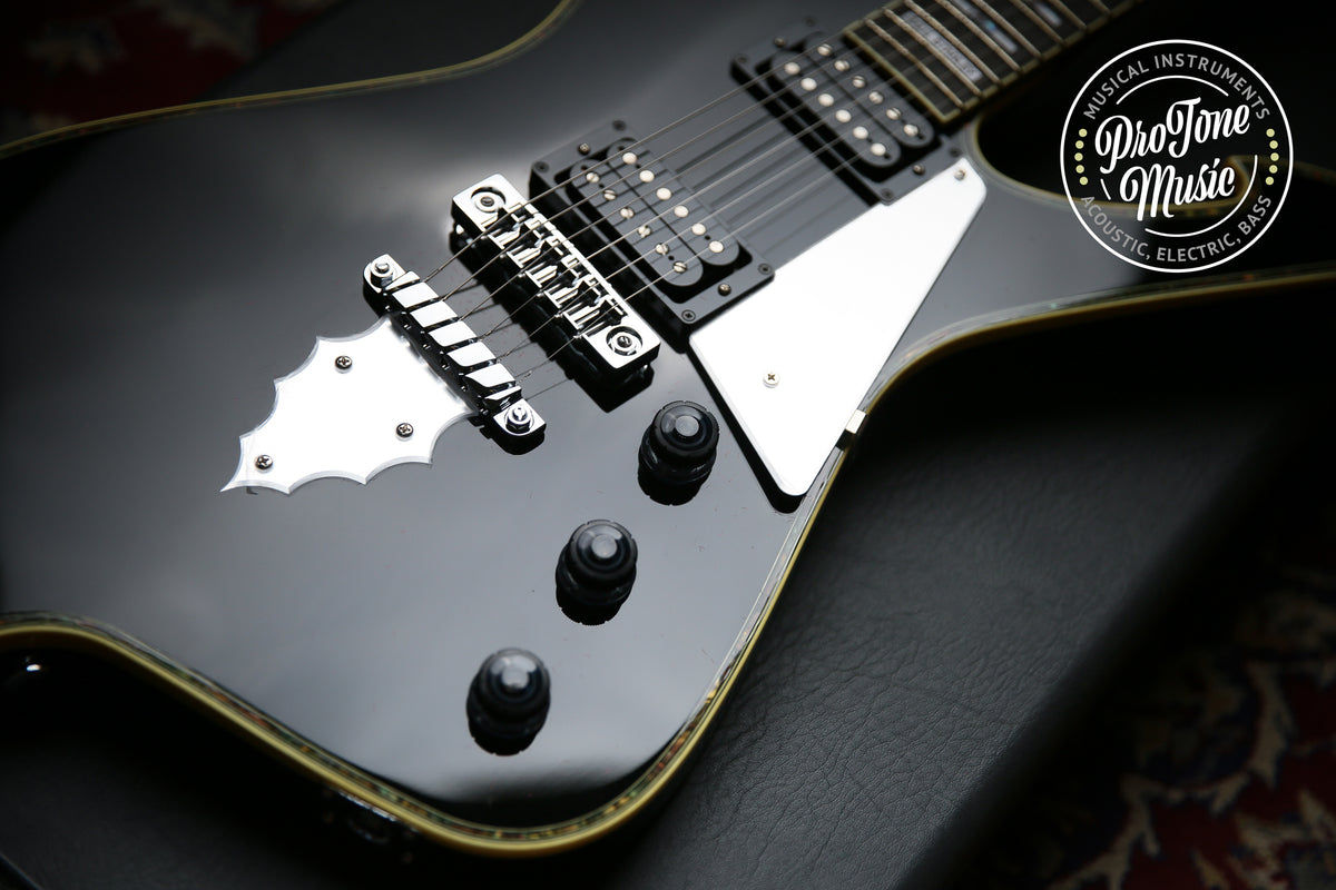 Ibanez PS10 Paul Stanley Black &amp; Hard Case
