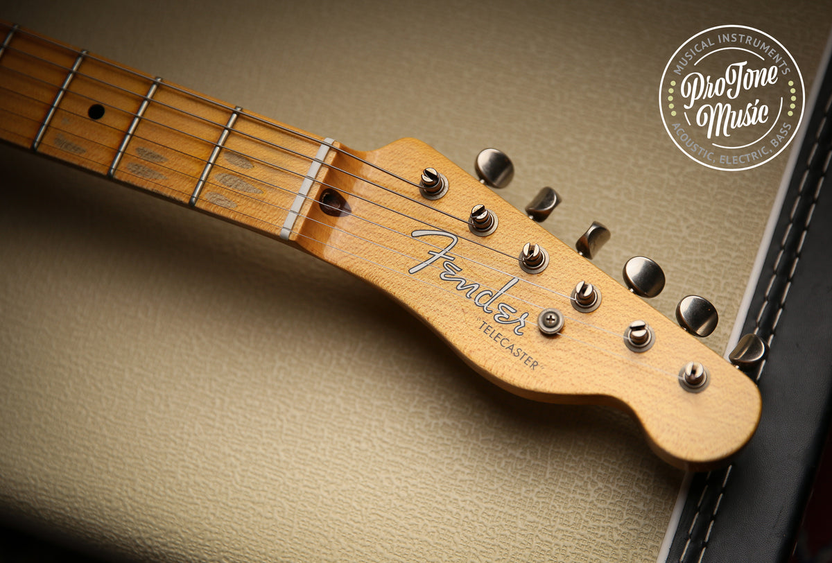 Fender USA Custom Shop 52&#39; Reissue Tele Mod Journeyman Relic Butterscotch Blonde