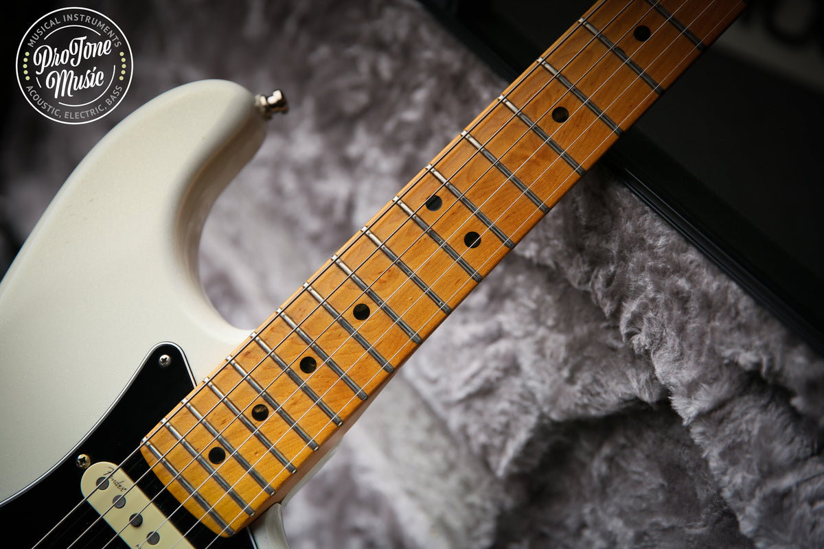 2019 Fender American Ultra HSS Stratocaster Arctic Pearl - ProTone Music