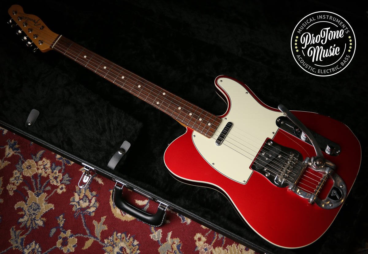 2015 Fender CIJ 62&#39; Reissue Telecaster Bigsby Candy Apple Red