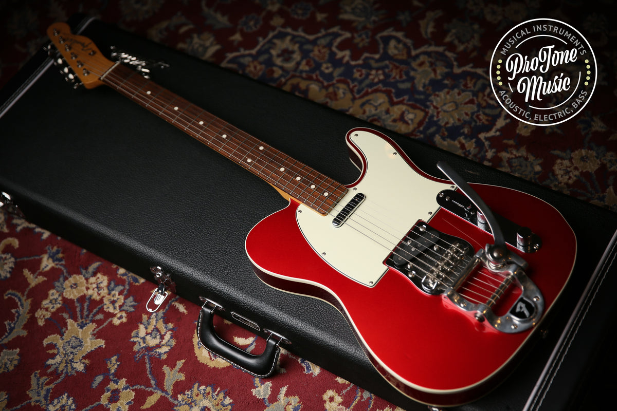 2015 Fender CIJ 62&#39; Reissue Telecaster Bigsby Candy Apple Red