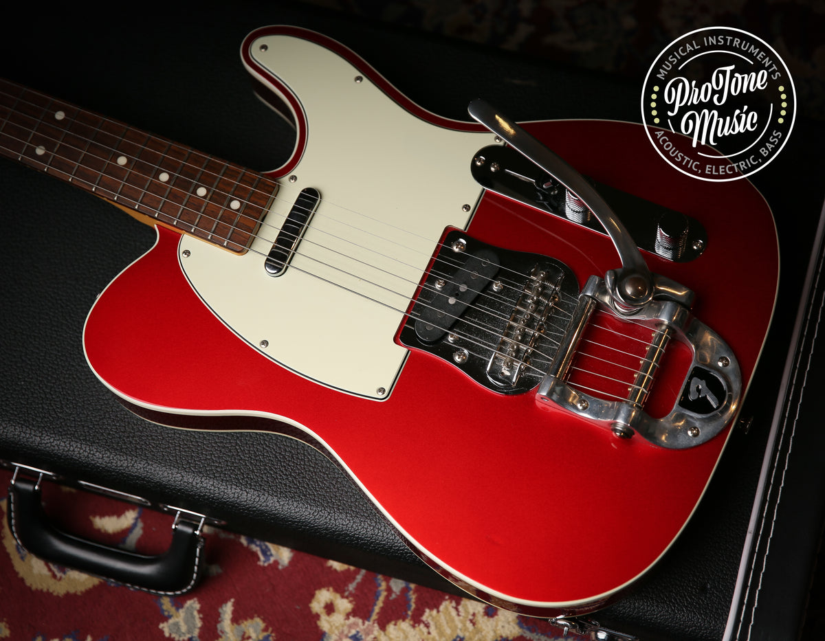 2015 Fender CIJ 62&#39; Reissue Telecaster Bigsby Candy Apple Red