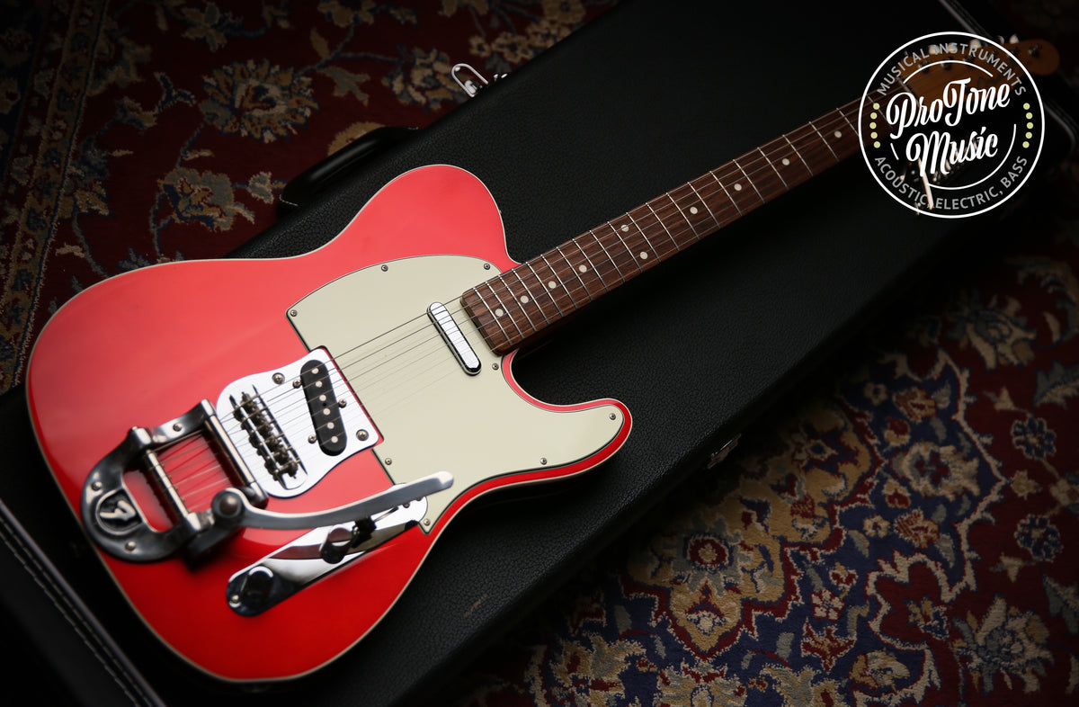 2015 Fender CIJ 62&#39; Reissue Telecaster Bigsby Candy Apple Red