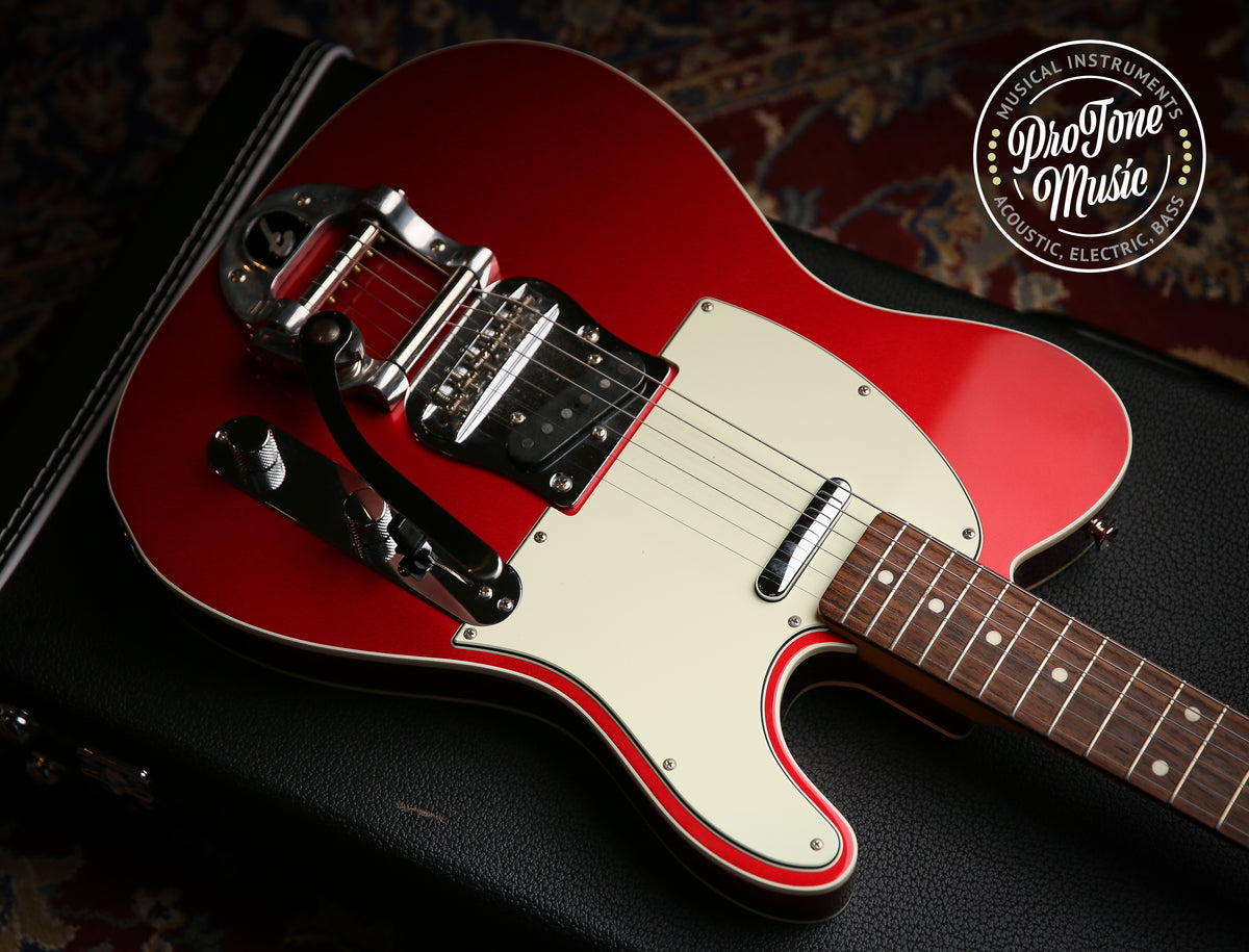 2015 Fender CIJ 62&#39; Reissue Telecaster Bigsby Candy Apple Red