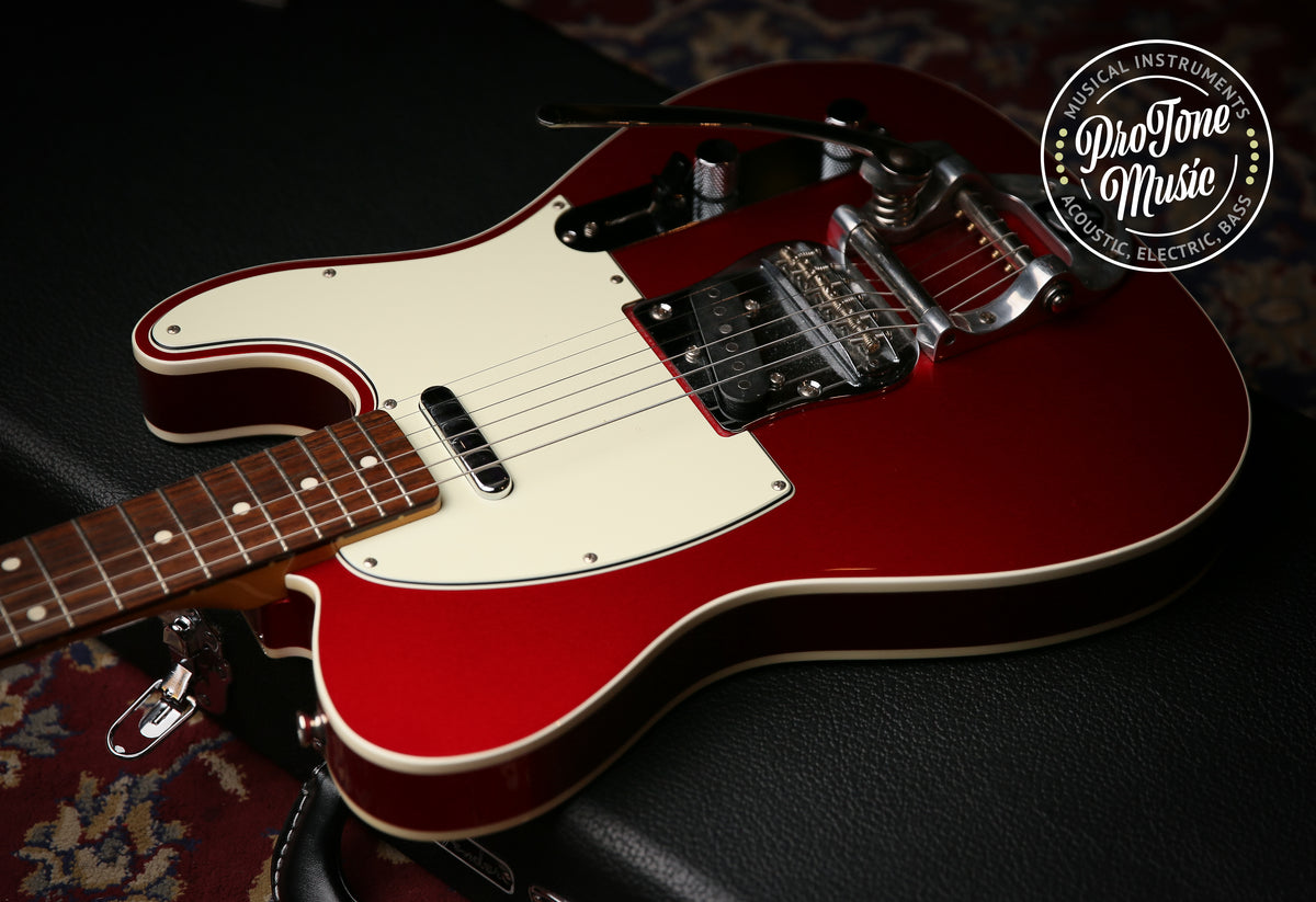 2015 Fender CIJ 62&#39; Reissue Telecaster Bigsby Candy Apple Red