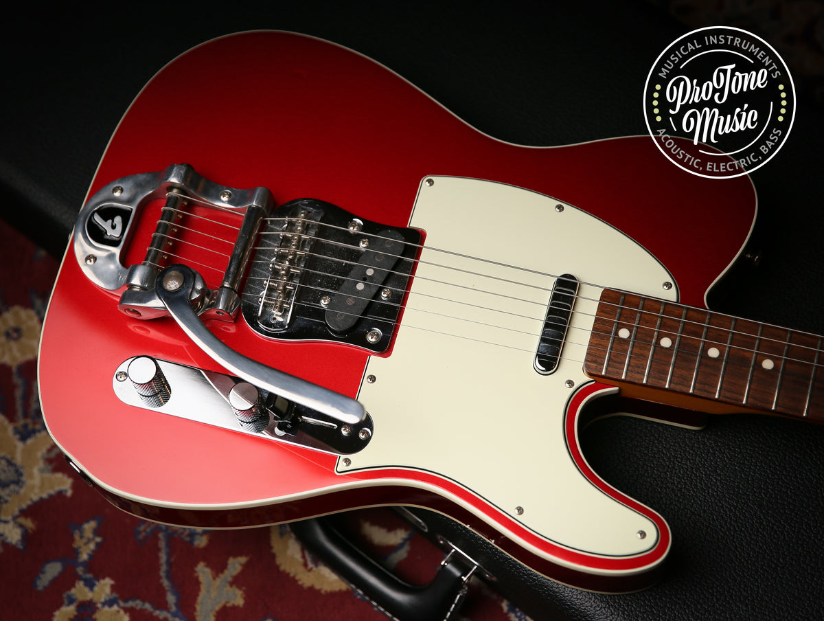 2015 Fender CIJ 62&#39; Reissue Telecaster Bigsby Candy Apple Red