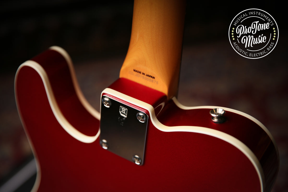 2015 Fender CIJ 62&#39; Reissue Telecaster Bigsby Candy Apple Red