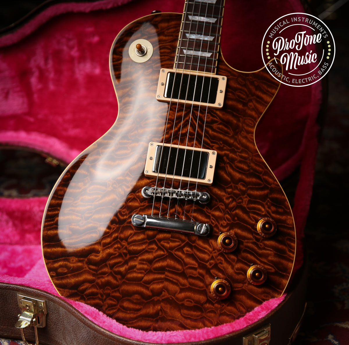 2004 Tokai LS85Q Love Rock Oak
