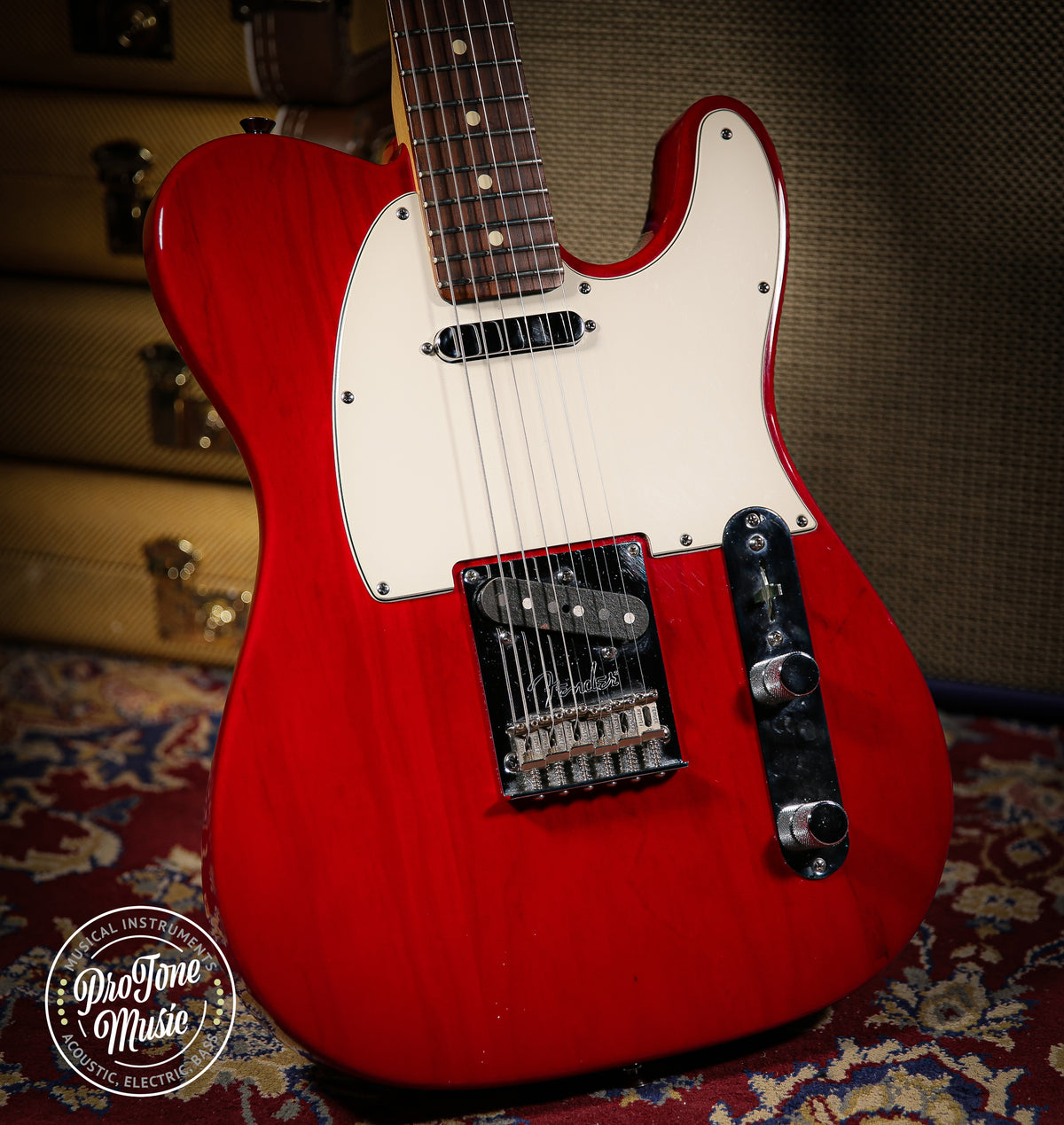2014 Fender American Standard Telecaster Crimson Red - ProTone Music