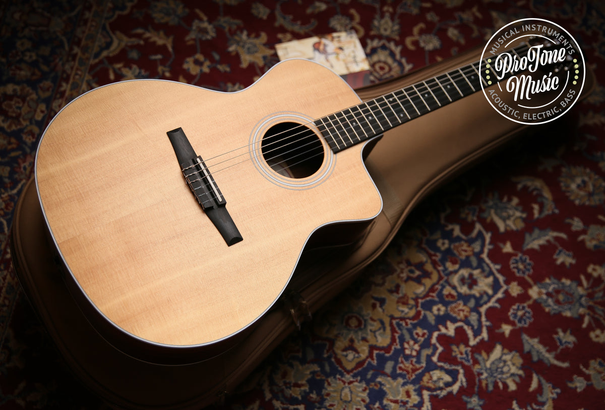Taylor 214CE-N Natural Satin &amp; Taylor Gig Bag