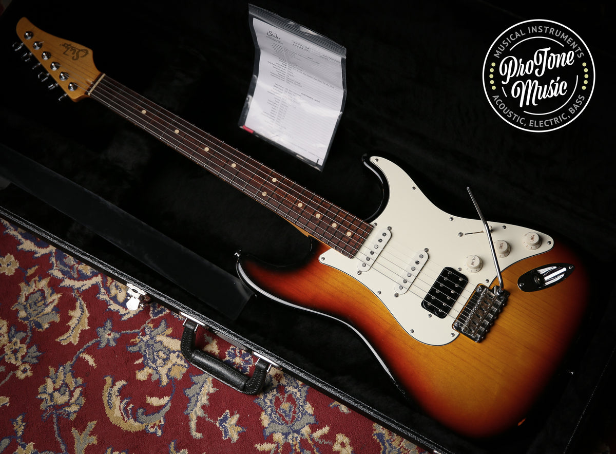 Suhr Classic S Antique 3 Tone Sunburst