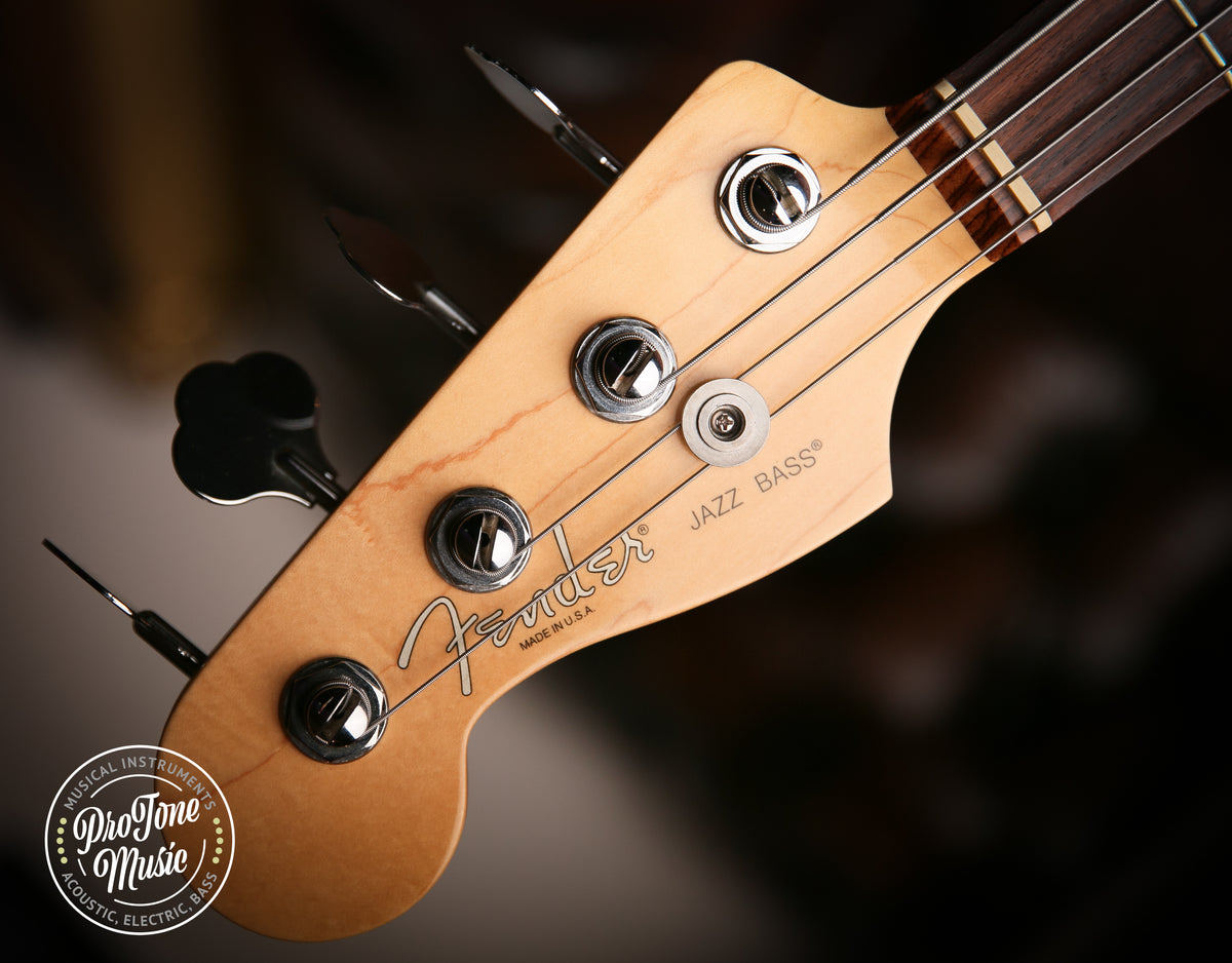 2012 Fender American Standard Jazz Bass Sunburst Left Handed - ProTone Music