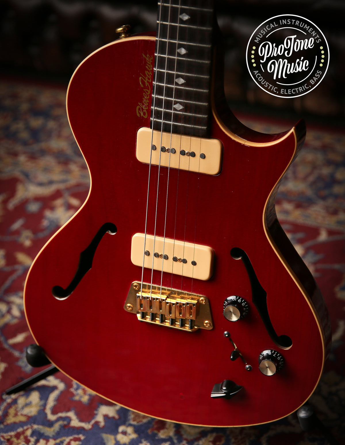 1997 Gibson USA Blues Hawk Red