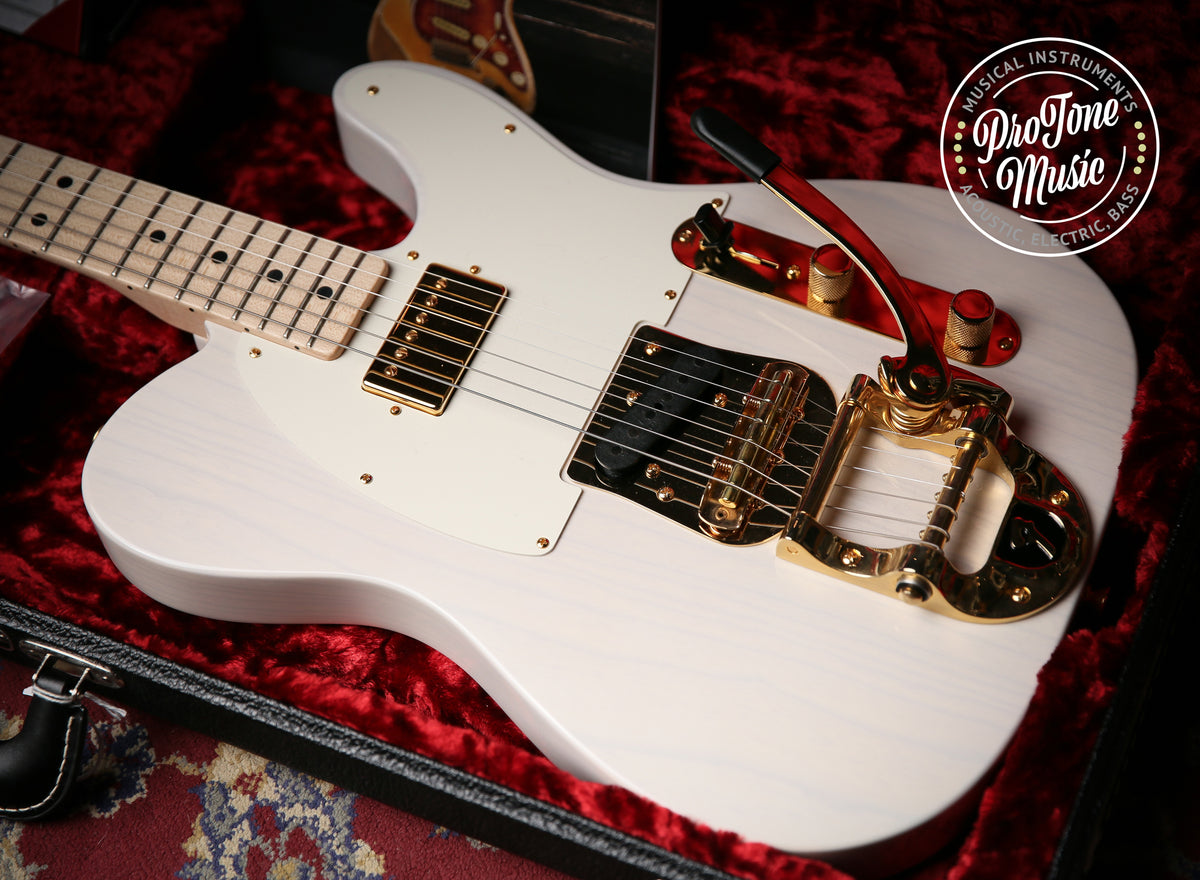 2020 Fender USA Custom Shop NOS Telecaster Masterbuilt Dennis Galuszka White Blonde