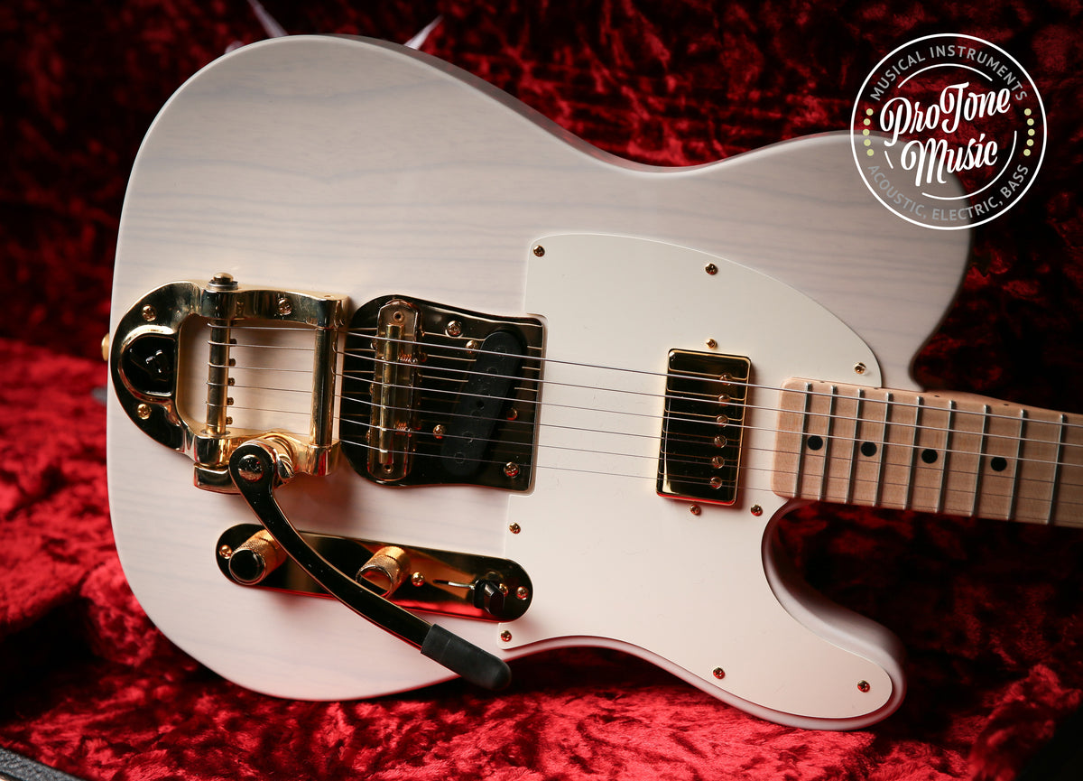 2020 Fender USA Custom Shop NOS Telecaster Masterbuilt Dennis Galuszka White Blonde