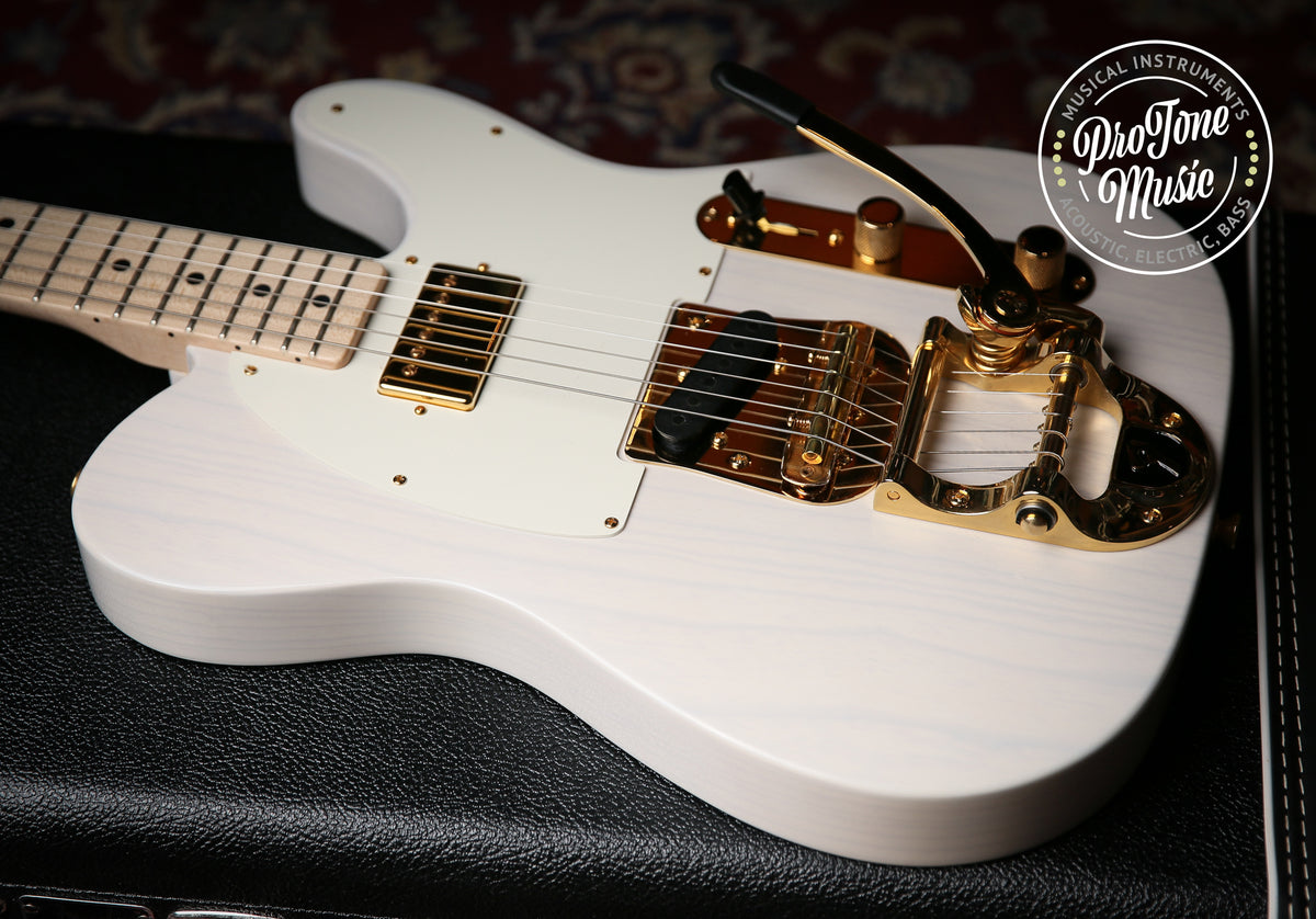 2020 Fender USA Custom Shop NOS Telecaster Masterbuilt Dennis Galuszka White Blonde
