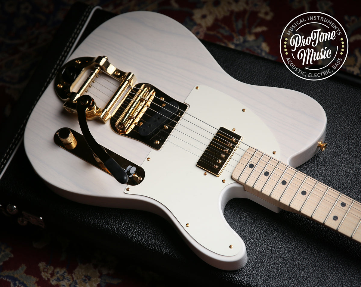 2020 Fender USA Custom Shop NOS Telecaster Masterbuilt Dennis Galuszka White Blonde