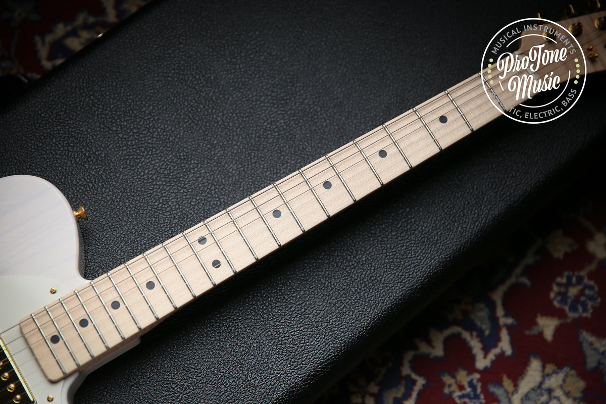 2020 Fender USA Custom Shop NOS Telecaster Masterbuilt Dennis Galuszka White Blonde
