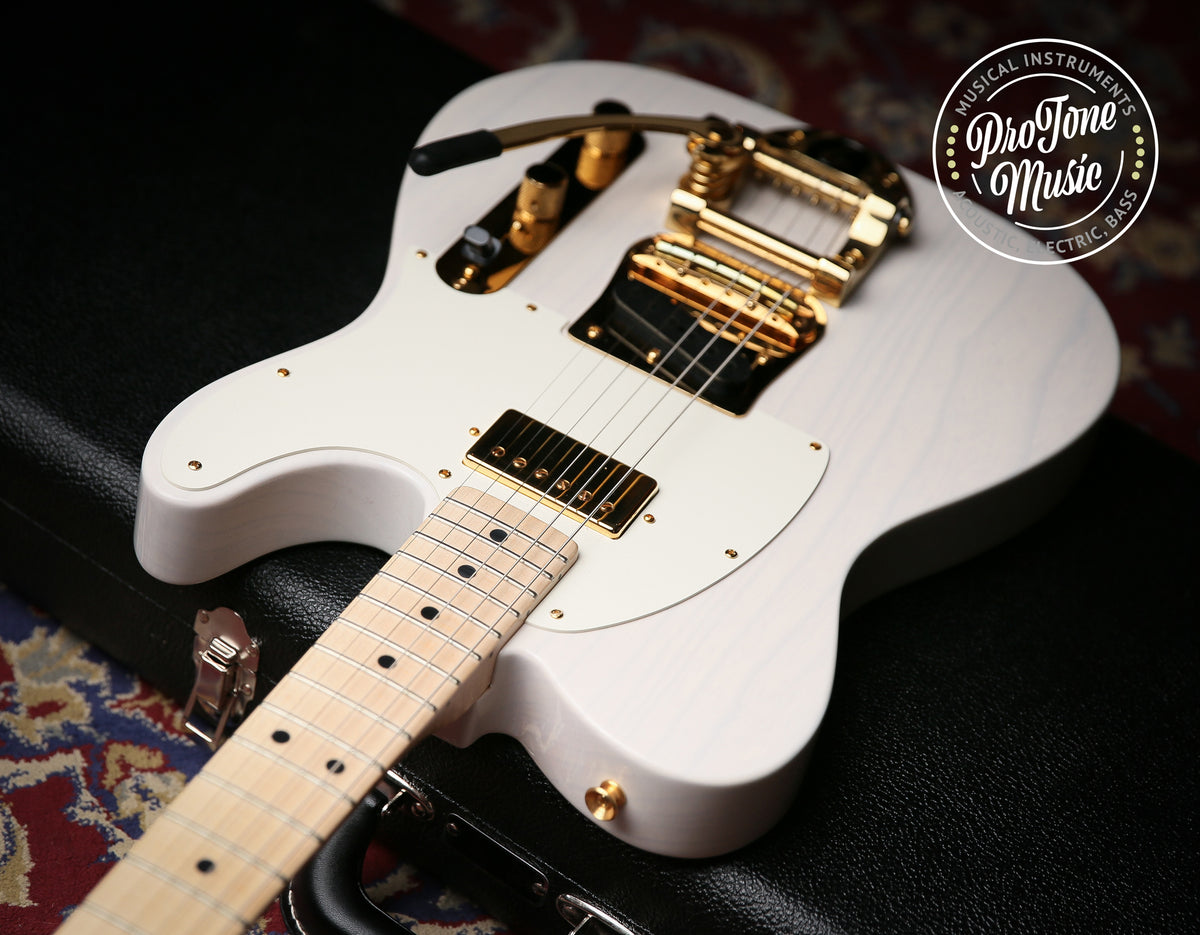2020 Fender USA Custom Shop NOS Telecaster Masterbuilt Dennis Galuszka White Blonde